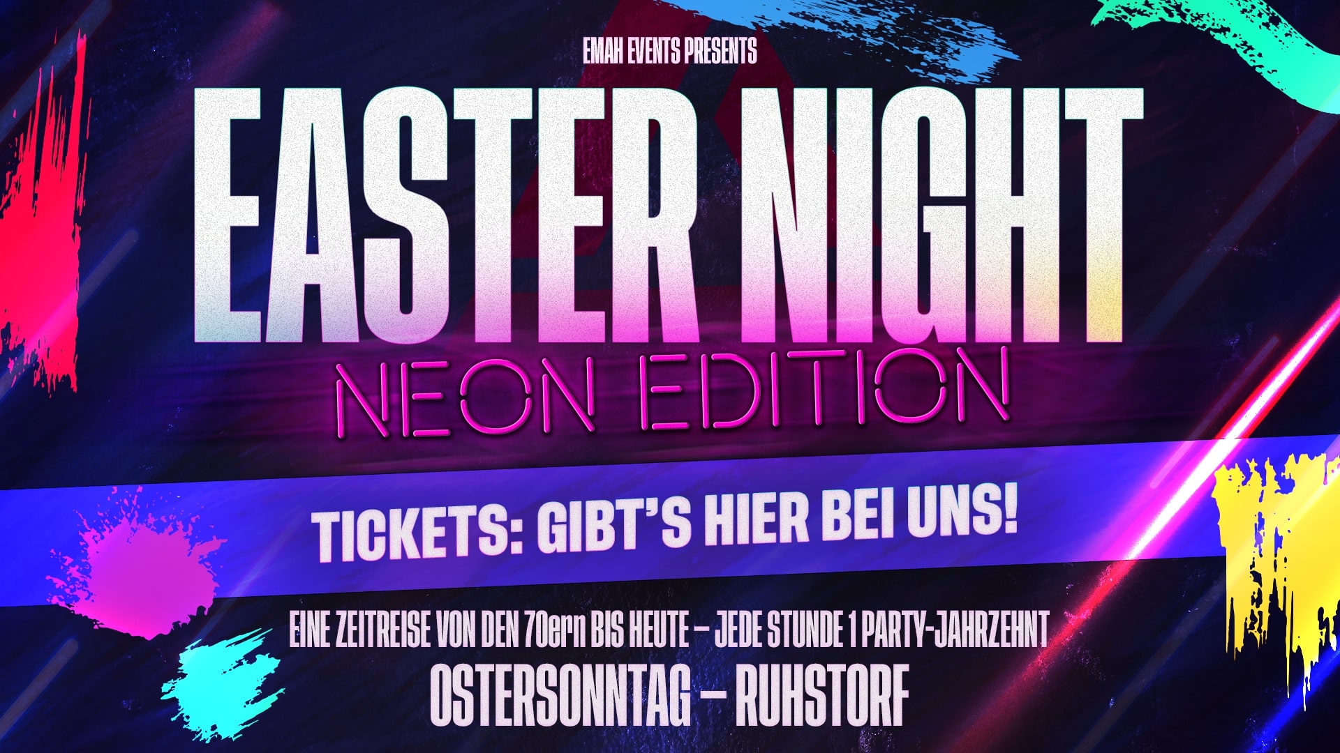 EASTER NIGHT 2025 — Neon Edition